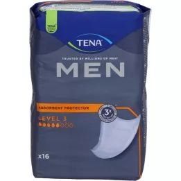 TENA MEN Level 3 -afzettingen, 16 st
