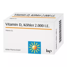 VITAMIN D3 KÖHLER 2.000 IE capsules, 120 stuks