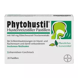 PHYTOHUSTIL Hoestonderdrukkende pastilles, 20 stuks