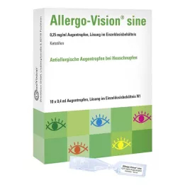 ALLERGO-VISION sinus 0,25 mg/ml AT in een enkelvoudige dosiscontainer, 10X0,4 ml