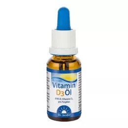 VITAMIN D3 ÖL Dr.Jacobs druppels, 20 ml