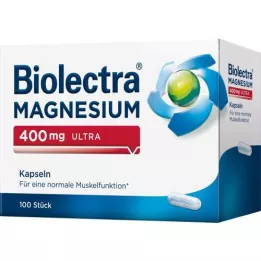 BIOLECTRA Magnesium 400 mg Ultra -capsules, 100 st