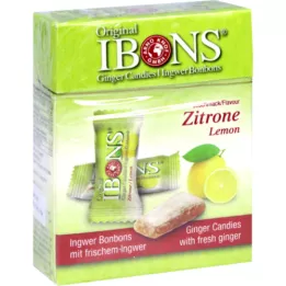 IBONS Citroen Gember Kauwsnoepjes Originele Doos, 60 g