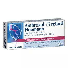 AMBROXOL 75 retard Heumann-capsules, 10 stuks