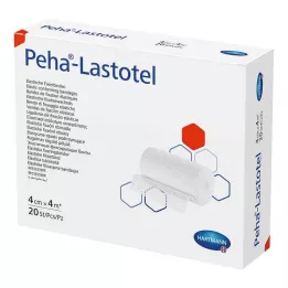 PEHA-LASTOTEL Fixatieverband 4 cmx4 m, 20 stuks