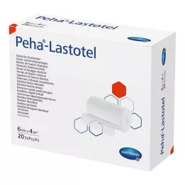 PEHA-LASTOTEL Fixatieverband 6 cmx4 m, 20 st