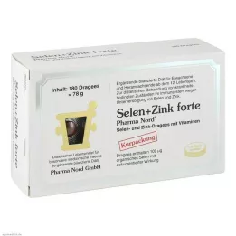 SELEN+ZINK Pharma Nord Dragees, 180 stuks
