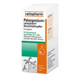 PELARGONIUM-RATIOPHARM Bronchiale druppels, 20 ml