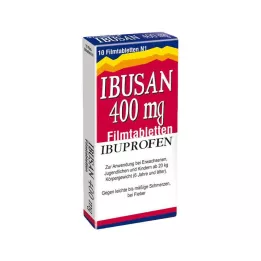 IBUSAN 400 mg film -gecoate tablets, 10 st