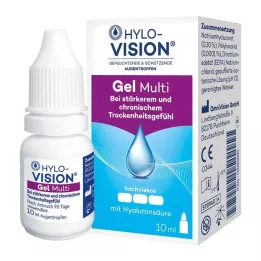 HYLO-VISION Gel multi oogdruppels, 10 ml