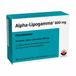 ALPHA-LIPOGAMMA 600 mg filmomhulde tabletten, 30 stuks