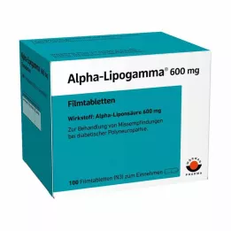 ALPHA-LIPOGAMMA 600 mg filmomhulde tabletten, 100 stuks