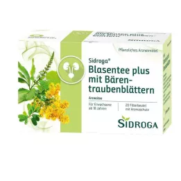 SIDROGA Blaasthee plus met berendruifbladeren, 20X2,0 g