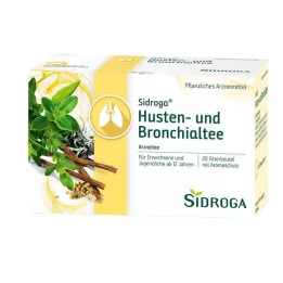 SIDROGA Hoest- en bronchiale theefilterzakjes, 20X2,0 g