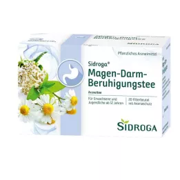 SIDROGA Maag-darm kalmerende theefilterzakjes, 20X2.0 g
