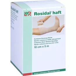 ROSIDAL haft compressieverband 10 cmx5 m, 1 st