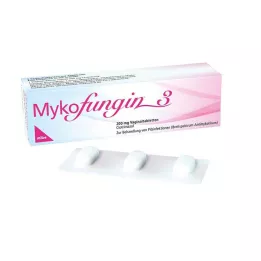 MYKOFUNGIN 3 vaginale tabletten 200 mg, 3 st
