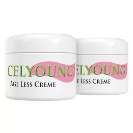 CELYOUNG age less crème plus één gratis, 2X50 ml