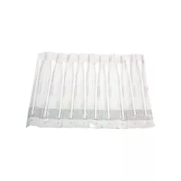 WATTESTÄBCHEN Plastic kleine kop 15 cm steriel, 10X1 st