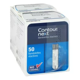 CONTOUR Volgende Sensoren Teststrips, 100 stuks