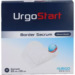 URGOSTART Border Sacrum 20x20 cm schuimwondverband, 5 stuks