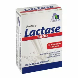 LACTASE 3.500 FCC tabletten in klikdispenser, 100 stuks