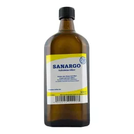 SANARGO colloïdaal zilveren flessen, 500 ml