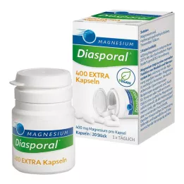 MAGNESIUM DIASPORAL 400 extra capsules, 20 stuks
