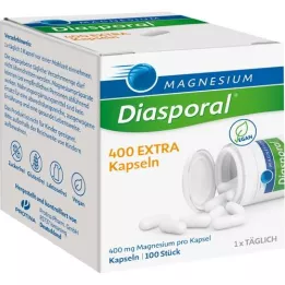 MAGNESIUM DIASPORAL 400 extra capsules, 100 st