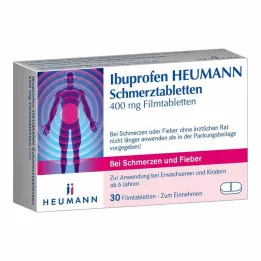 IBUPROFEN Heumann Pijntabletten 400 mg, 30 stuks