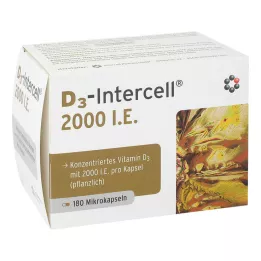 D3-INTERCELL 2.000 IE capsules, 180 stuks