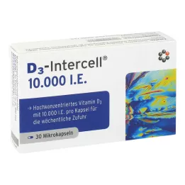 D3-INTERCELL 10.000 IE capsules, 30 stuks