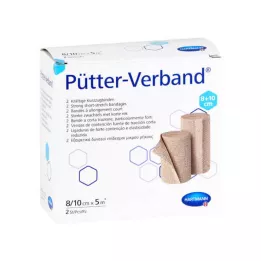 PÜTTER Verband 8/10 cmx5 m, 2 st