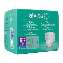 Alvita Incontinentiebroekjes groot, 14 stuks