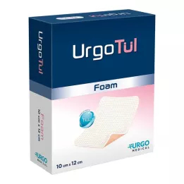 URGOTÜL Schuimverband 10x12 cm, 10 stuks