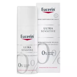 Eucerin Ultrasitieve rustgevende zorg normale en combinatiehuid, 50 ml