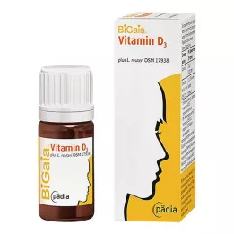 BIGAIA plus Vitamine D3 druppels, 10 ml
