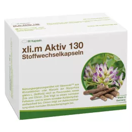 XLIM Active 130 metabole capsules, 90 st