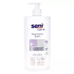 SENI verzorgende 3in1 wascrème met UREA, 1000 ml