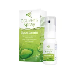 OCUVERS spray lipostamin oogspray met Euphrasia, 15 ml