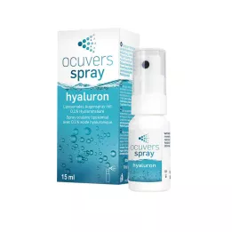 OCUVERS spray hyaluron oogspray met hyaluronzuur, 15 ml