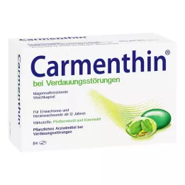 CARMENTHIN voor spijsverteringsstoornissen msr.Zachte capsules, 84 stuks