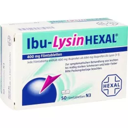 IBU-LYSINHEXAL Film -gecoate tablets, 50 st