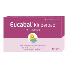 EUCABAL Kinderbad met tijm, 7X5 ml