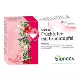 SIDROGA Wellness Fruitthee met Granaatappel Filterzak, 20X2.0 g