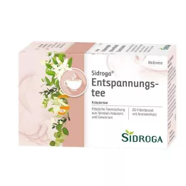 SIDROGA Wellness Ontspanning Theefilterzakjes, 20X1.75 g