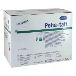 PEHA-TAFT latex OP-handschoenen maat 7, 50X2 stuks
