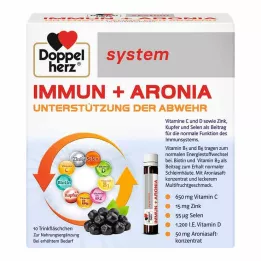 DOPPELHERZ Immun+Aronia systeem ampullen, 10 stuks