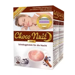 CHOCO NUIT Goodnight Chocolade Drank Poeder, 20 stuks