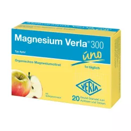 MAGNESIUM VERLA 300 Appelkorrels, 20 stuks